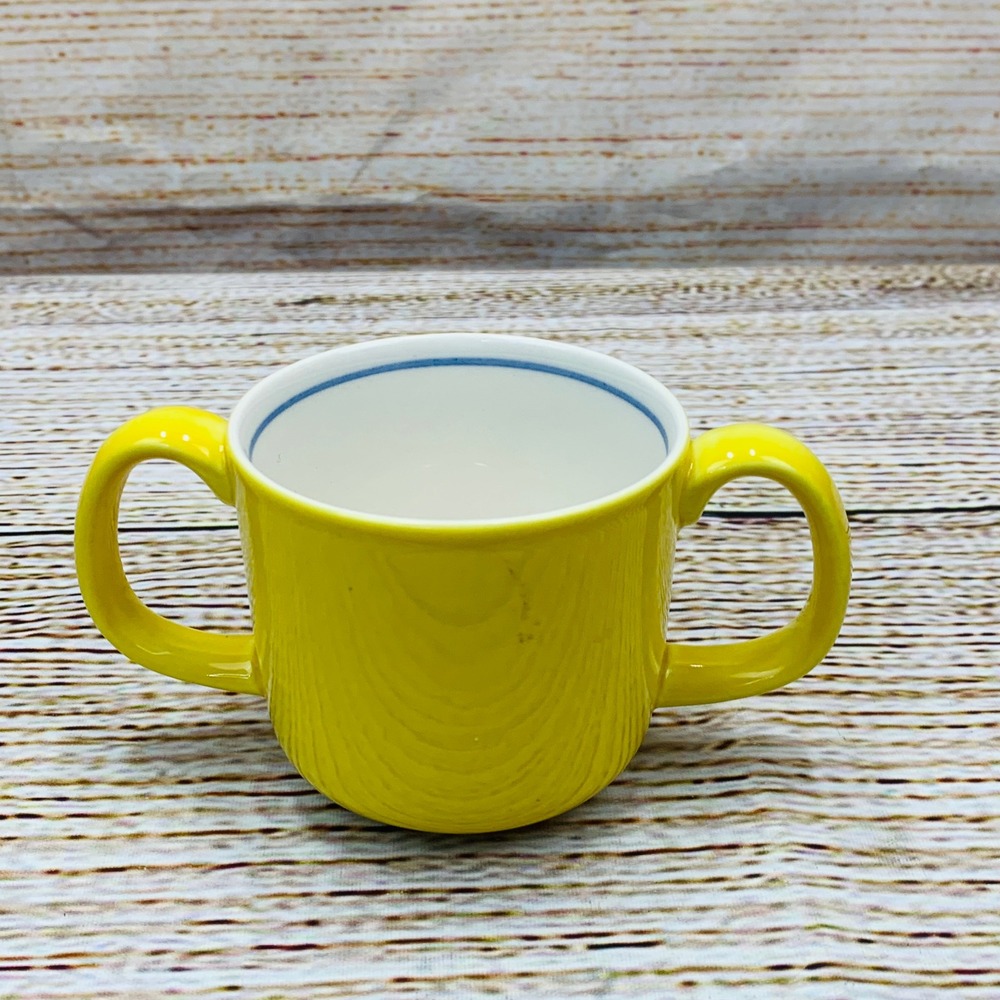 Mikasa Teddy Yellow Double Handle Mug CC004 Japan
